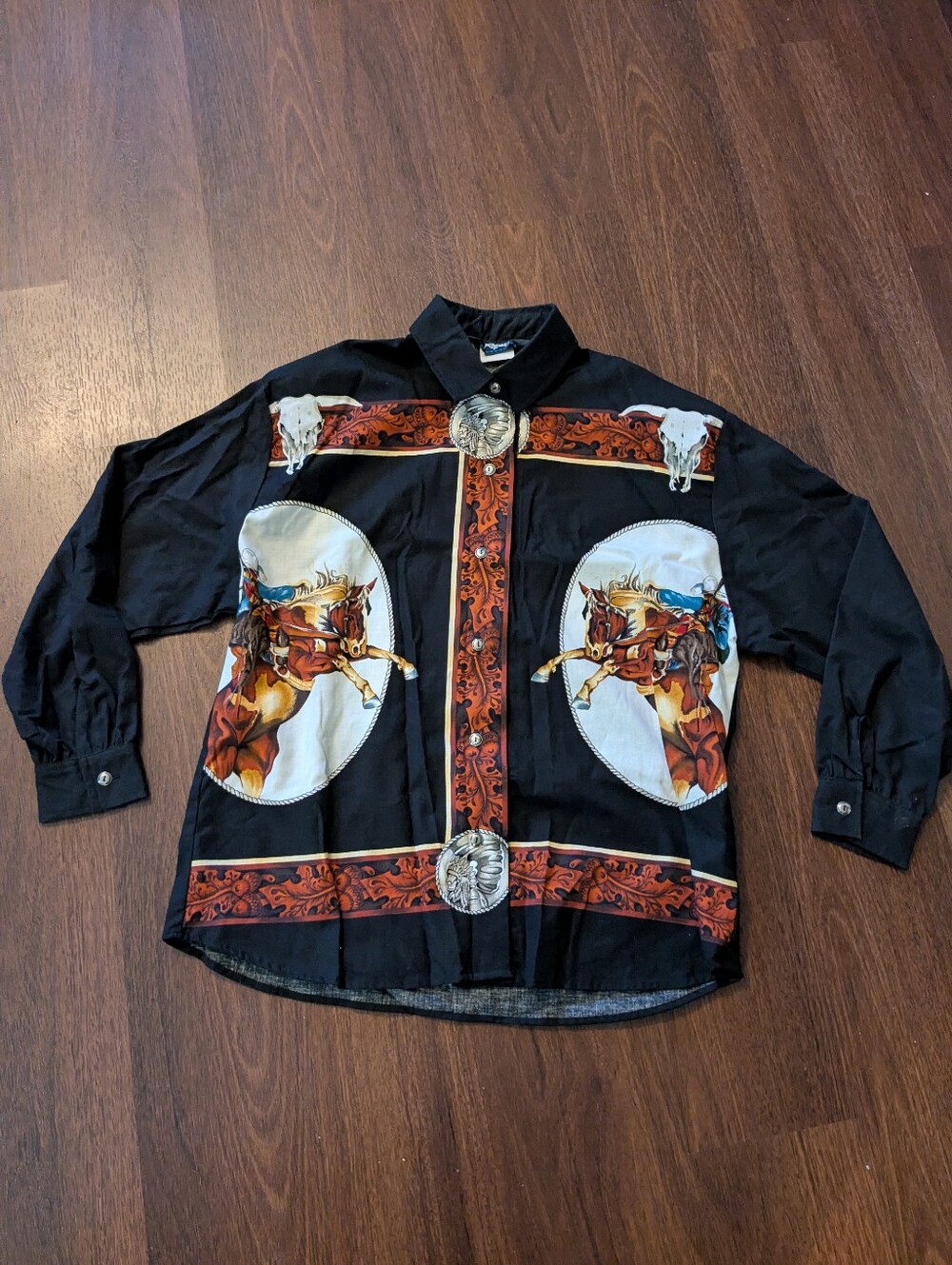 Vintage Roper Horse Rodeo Shirt